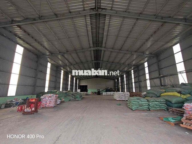 CHO THUÊ KHO XƯỞNG 3500m2  KCN HOÀNG GIA – LONG AN giá 140 triệu/ th