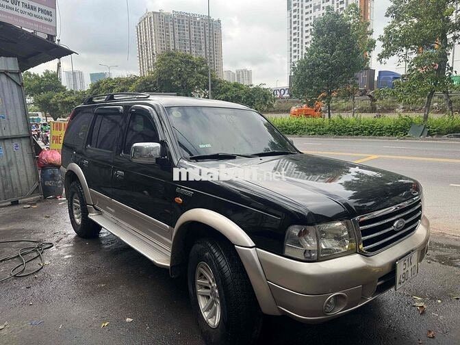 Ford Everest 2005 Số sàn Đen 6 chỗ