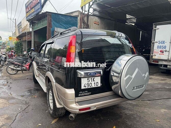 Ford Everest 2005 Số sàn Đen 6 chỗ