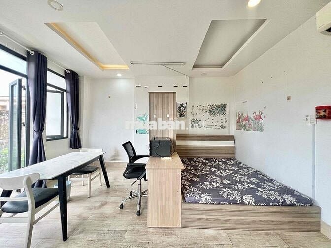 📌THUÊ CĂN HỘ NGAY TRẦN QUANG KHẢI Q.1 , STUDIO BAN CÔNG RỘNG - FULL NT