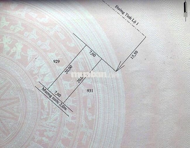 ĐẤT KQH TRẠM BƠM TẶNG NHÀ CẤP 4 MẶT TIỀN ĐƯỜNG 31M