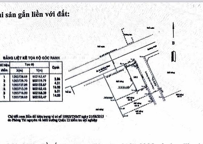 Bán đất 2 mặt tiền TL42, P. Thạnh lộc , Q12