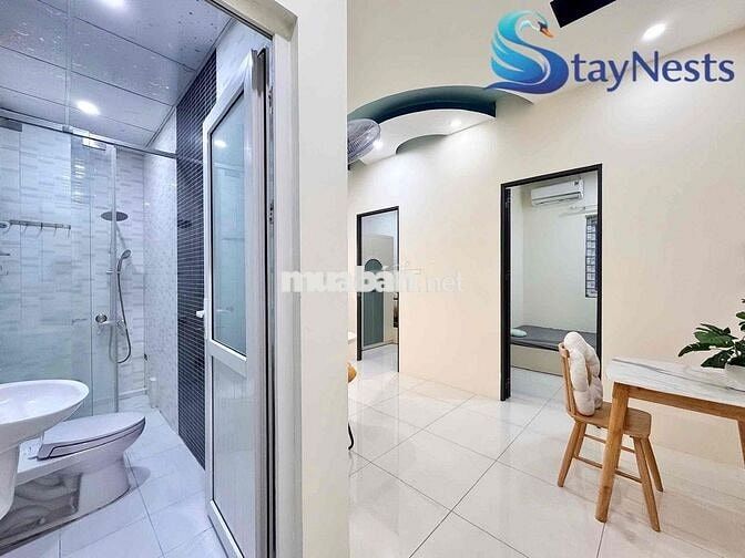 2PN - Cửa sổ thoáng có nội thất