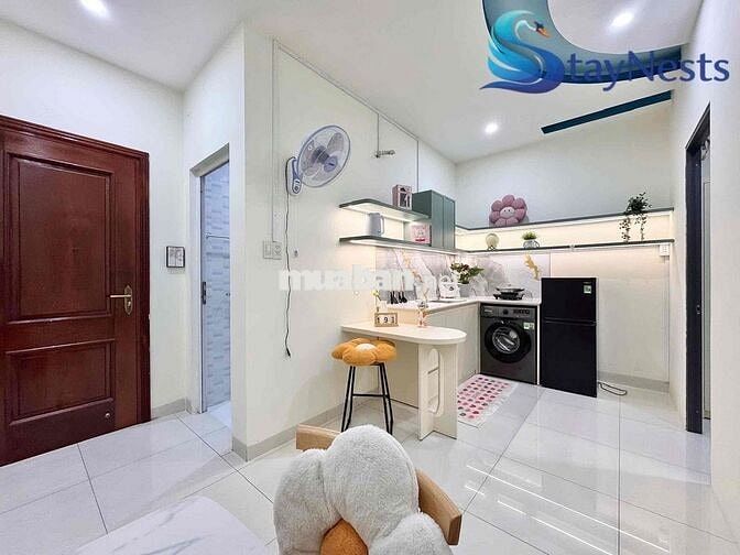 2PN - Cửa sổ thoáng có nội thất