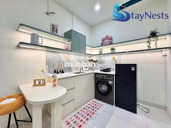 2PN - Cửa sổ thoáng có nội thất