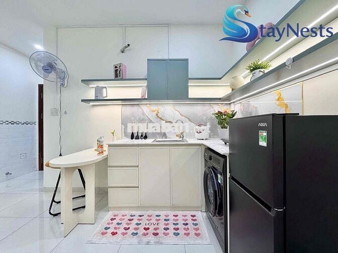 2PN - Cửa sổ thoáng có nội thất