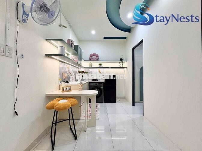 2PN - Cửa sổ thoáng có nội thất