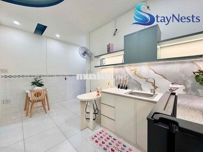 2PN - Cửa sổ thoáng có nội thất