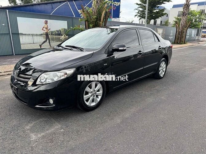 Toyota Corolla Altis 1.8G AT 2009 Đen 91.500 km