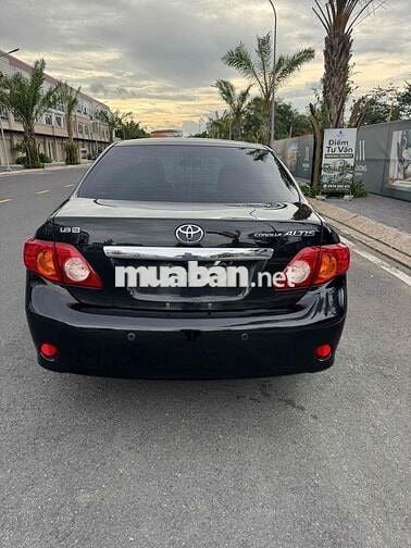 Toyota Corolla Altis 1.8G AT 2009 Đen 91.500 km