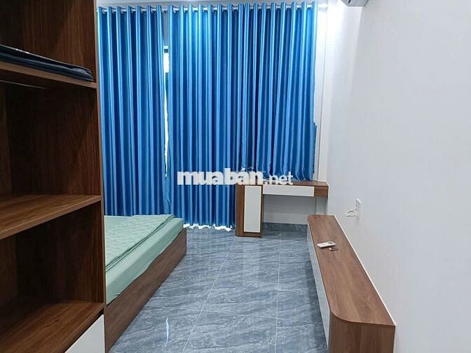 Nhà mới xây hoàn thiện, kèm nội thất,