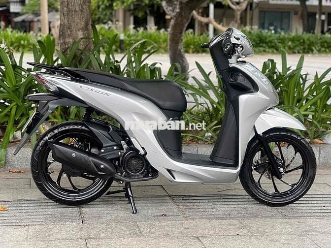 Honda Vision 2025 Đặc Biệt Đèn Led Bạc Porsche