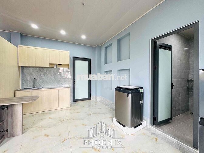 CĂN HỘ 1 PHÒNG NGỦ - TÁCH BẾP FULL NỘI THẤT NGAY MẶT TIỀN TRƯỜNG CHINH