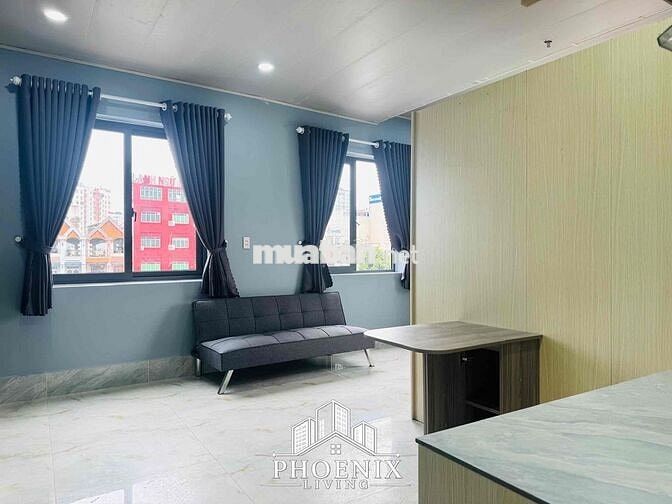 CĂN HỘ 1 PHÒNG NGỦ - TÁCH BẾP FULL NỘI THẤT NGAY MẶT TIỀN TRƯỜNG CHINH
