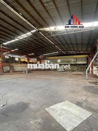 Cho Thuê Xưởng Hóc Môn 1.200m có pccc, nền epoxy