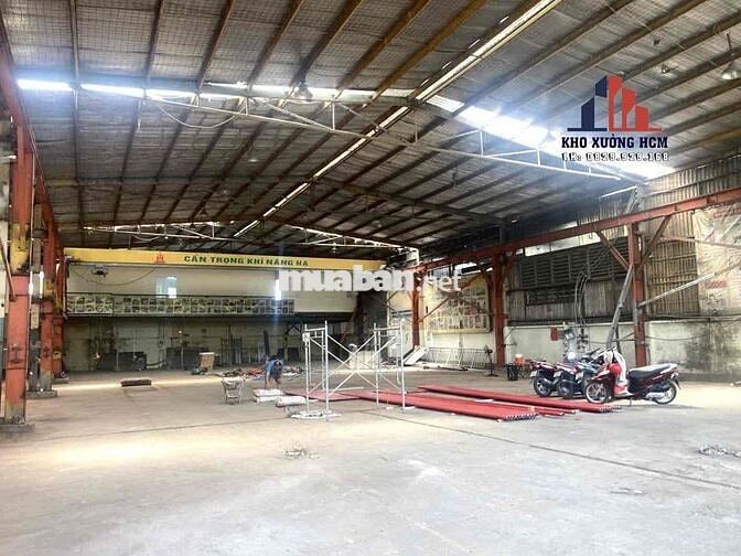 Cho Thuê Xưởng Hóc Môn 1.200m có pccc, nền epoxy