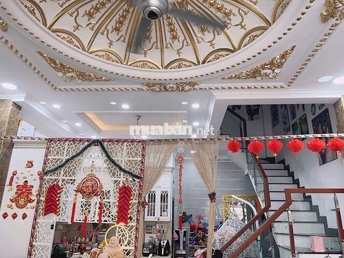 Bán nhà gần chợ Bình Thành, Bình Tân,dt 6x9m-4 tầng, hẻm 7m hơn 5tỏi