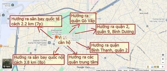 CHO THUÊ CĂN HỘ 2 PHÒNG NGỦ – CHUNG CƯ GARDEN GATE