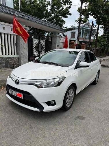 Toyota Vios E 2016 Số sàn Trắng