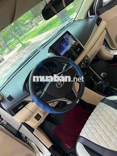 Toyota Vios E 2016 Số sàn Trắng