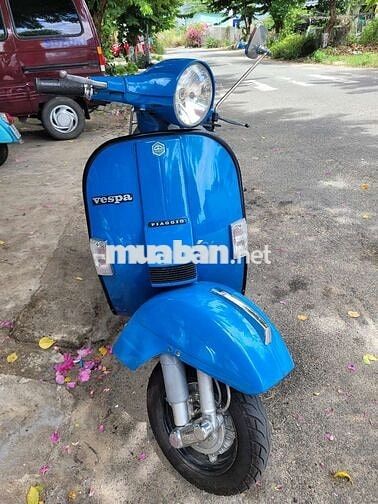  Vespa PX 150 Xanh Ý có đề, pha nhớt Tự động