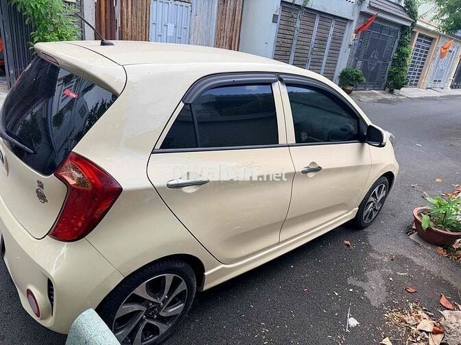 Kia Morning 1.25 AT Si 2018 Vàng kem