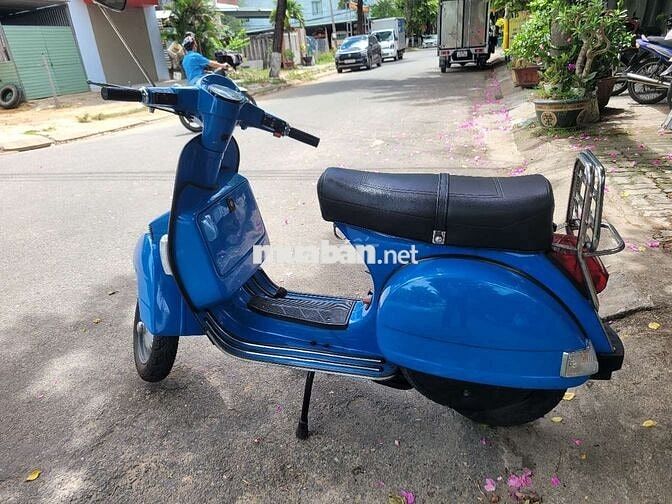  Vespa PX 150 Xanh Ý có đề, pha nhớt Tự động