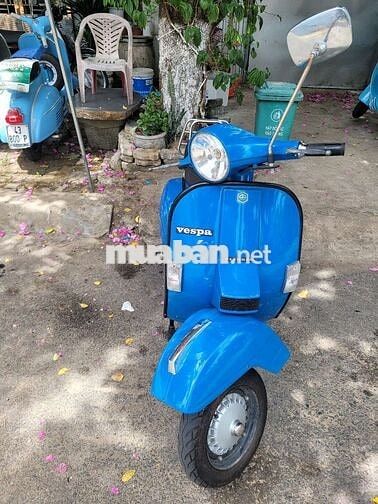  Vespa PX 150 Xanh Ý có đề, pha nhớt Tự động