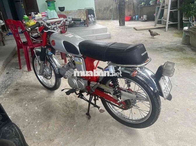 Honda CL50 Đỏ Bạc