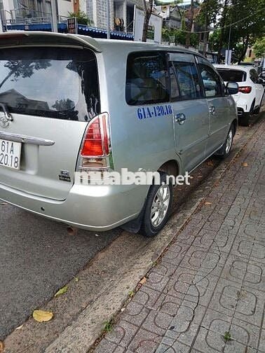 Cần bán gấp Toyota Innova 2007G, số sàn