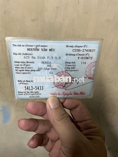 Honda Future Neo GT 2008 Đỏ 56000km