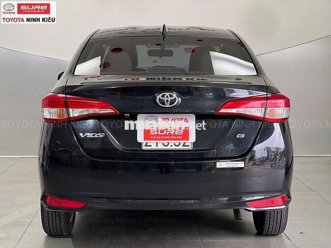 Toyota Vios 1.5G 2019 Đen 64.000 Km