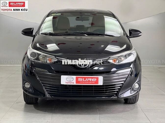 Toyota Vios 1.5G 2019 Đen 64.000 Km