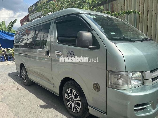 Toyota Hiace 900kg Dầu Xám Xanh