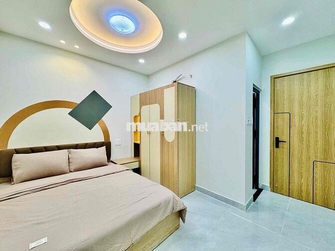 BÙI ĐÌNH TUÝ,p12,BÌNH THẠNH HẺM XE HƠI 5met,45m2 3TẦNG,sát mặt tiền