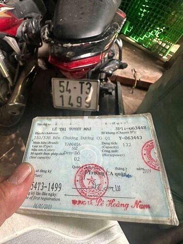 xe thanh lý không nổ máy