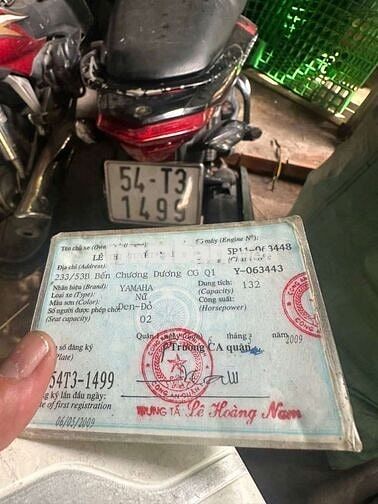 xe thanh lý không nổ máy