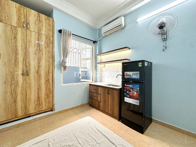 Cho thuê studio đầy đủ nội thất mới, thoáng mát