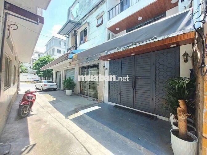 Cho thuê nguyên căn Mới Đẹp, sát mặt tiền đường Phan Văn Trị p10 GV 