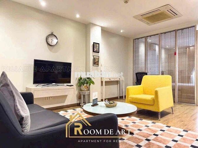 CHO THUÊ CĂN HỘ 1PN/STUDIO 55m2 FULL_NỘI THẤT BANCOL TIỆN ĐI Q.1 - Q.3