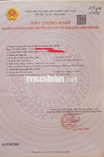Nhà MT Tạ Quang Buử ngay nhà Thờ Nam Hải, Nhà Nát Rộng.
