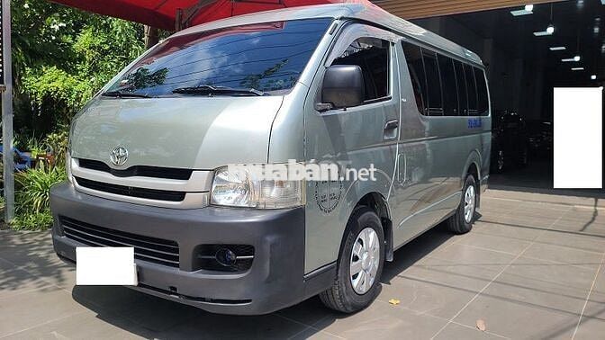 Xe Toyota Hiace 2010 Máy Xăng Cải Tạo Van 3N 940kg