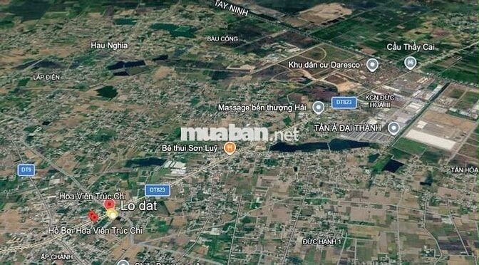 Cơ hội đầu tư có tiềm năng đầu ra mặt tiền DT823 Đức Hòa Long An