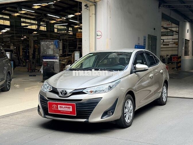Vios 1.5G 2020, màu nâu vàng, chất xe đẹp, 1 chủ