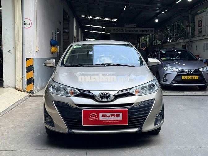 Vios 1.5G 2020, màu nâu vàng, chất xe đẹp, 1 chủ