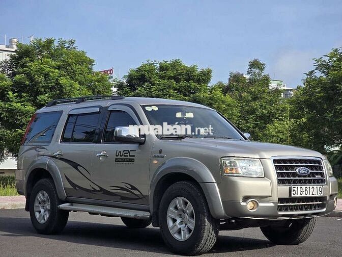 EVEREST 2.5L SX 2008 TỰ ĐỘNG 126000KM BẢO HÀNH1NAM