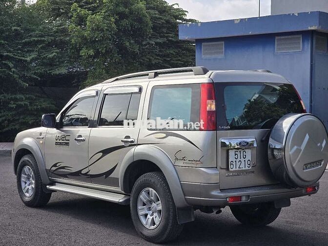 EVEREST 2.5L SX 2008 TỰ ĐỘNG 126000KM BẢO HÀNH1NAM