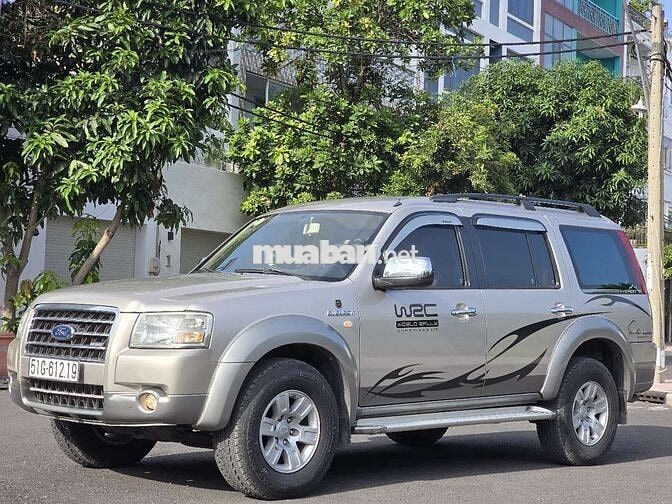EVEREST 2.5L SX 2008 TỰ ĐỘNG 126000KM BẢO HÀNH1NAM
