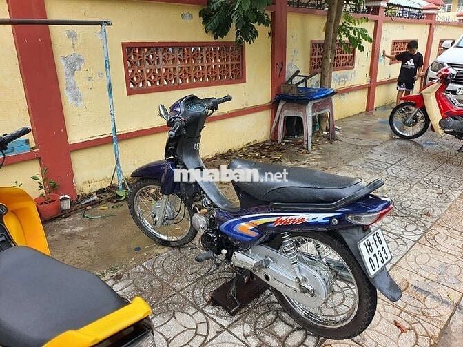 Honda Wave 2005 Số sàn màu Xanh