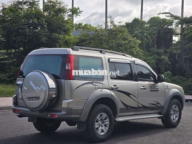 EVEREST 2.5L SX 2008 TỰ ĐỘNG 126000KM BẢO HÀNH1NAM